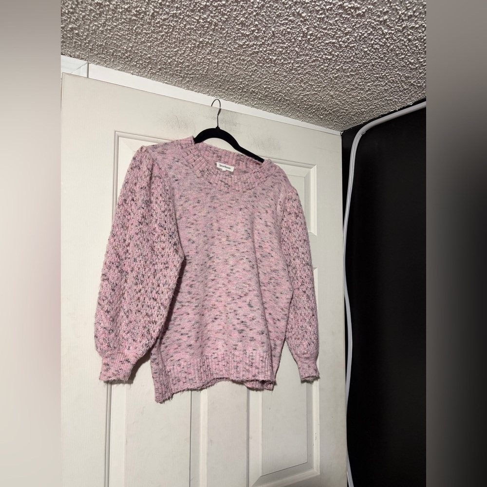 Heartloom balloon sleeve sweater